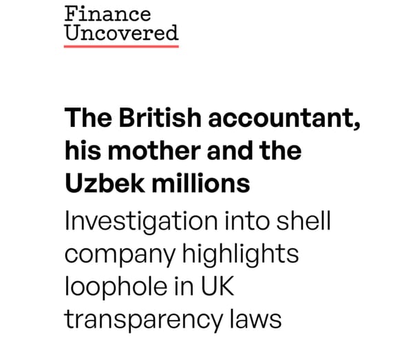 透过申报英国公司为空壳来隐藏资产及逃税